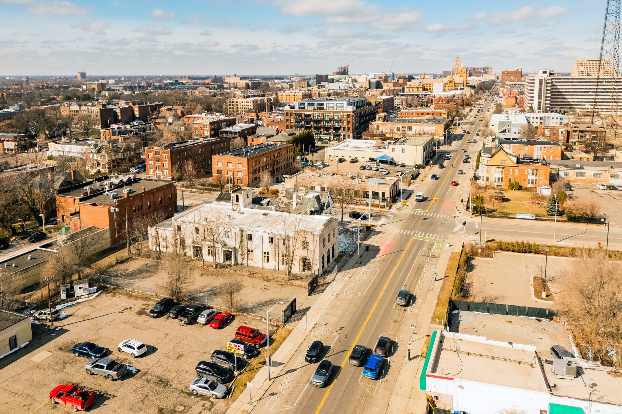 3955 Cass Ave, Detroit, MI à vendre Photo principale– Image 1 sur 5