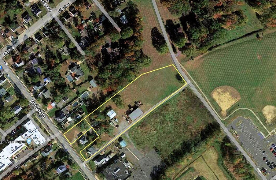 1605 Mount Holly Rd, Burlington, NJ à vendre - Aérien – Image 1 sur 2