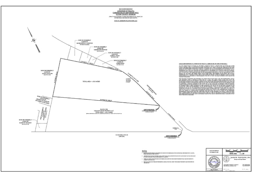285 Georgetown Rd, Brunswick, GA à vendre - Plan cadastral – Image 3 sur 4
