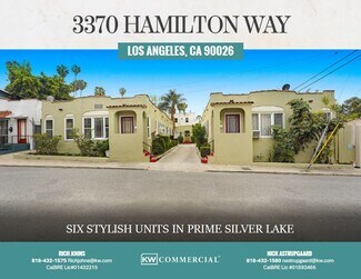 Plus de détails pour 3370 Hamilton Way, Los Angeles, CA - Logement à vendre