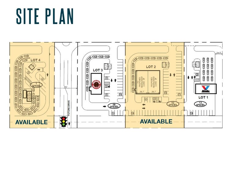 Route 173 & N Lincoln Ave, Antioch, IL à louer - Plan de site – Image 2 sur 4