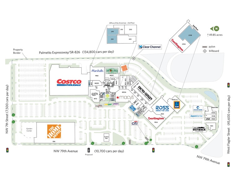 7795 W Flagler St, Miami, FL à louer - Plan de site – Image 2 sur 16