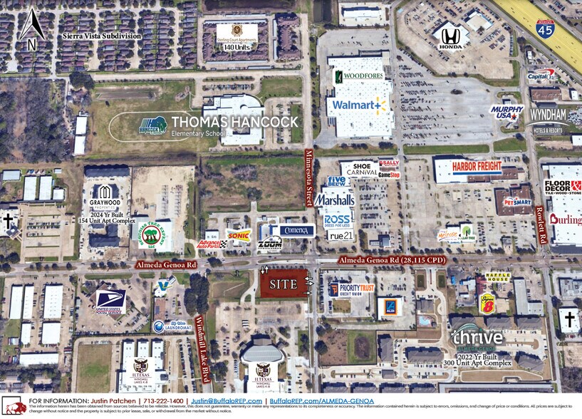 9990 Almeda Genoa Rd, Houston, TX à louer - Photo de l’immeuble – Image 3 sur 7