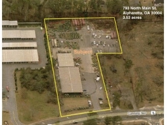 793 N Main St, Alpharetta, GA à louer - Aérien – Image 2 sur 7