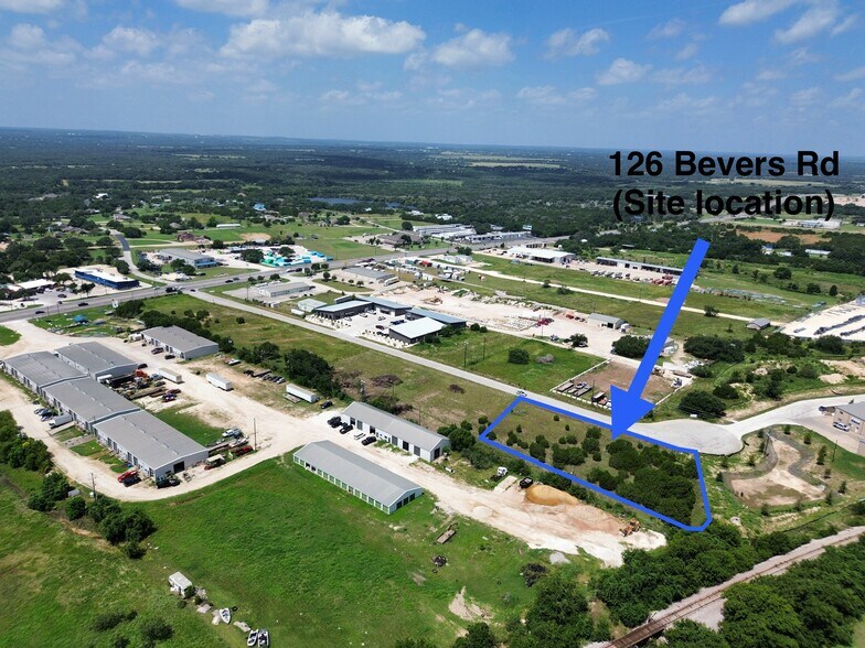 126 Bevers Rd, Liberty Hill, TX à vendre - Aérien – Image 3 sur 4