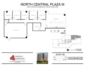12801 N Central Expy, Dallas, TX à louer Plan de site– Image 1 sur 2