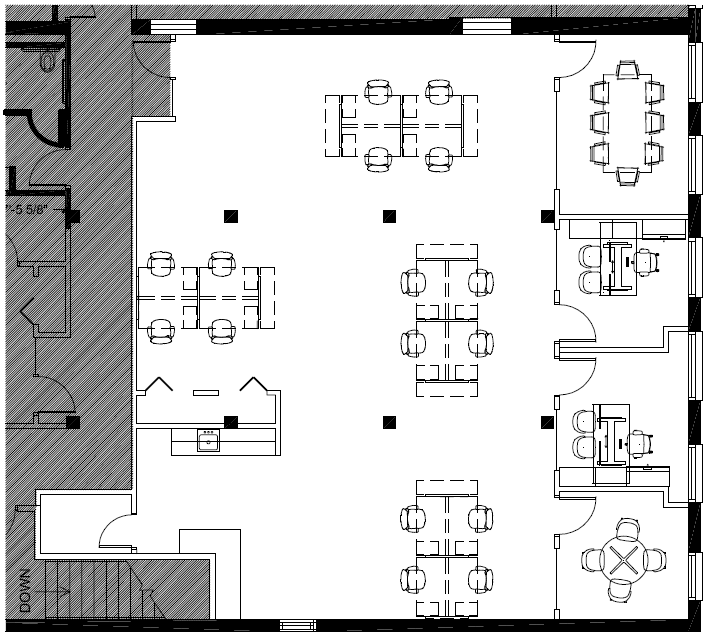 212 W Superior St, Chicago, IL à louer Plan d’étage– Image 1 sur 9