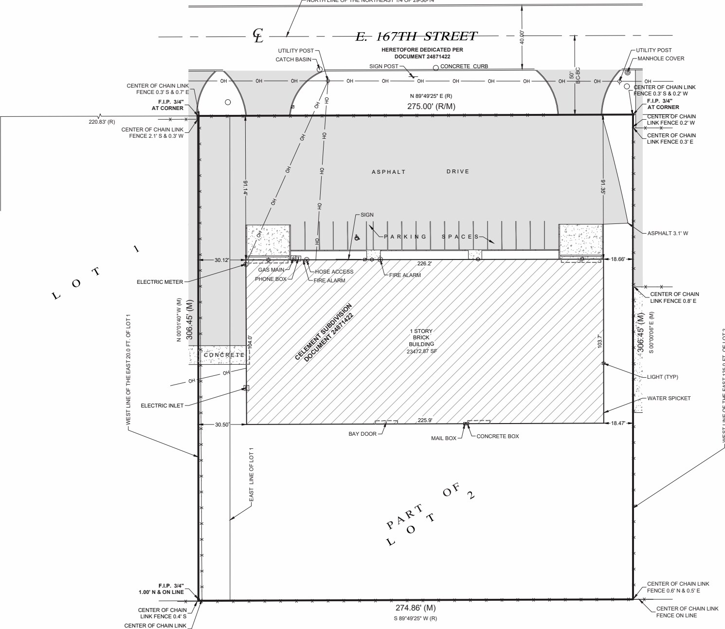 270 E 167th St, Harvey, IL à louer Plan de site– Image 1 sur 1