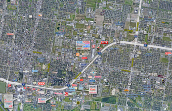 500 N Jackson Rd, Pharr, TX - VUE AÉRIENNE  vue de carte