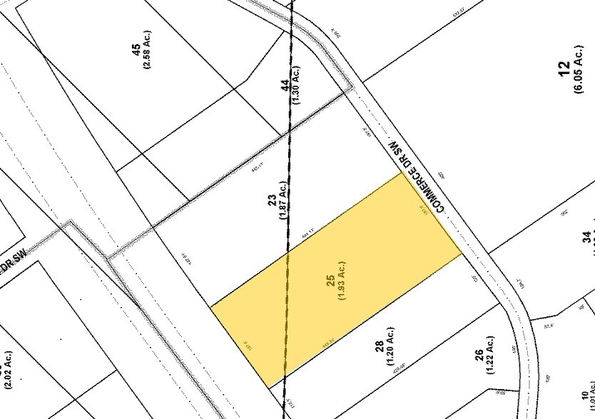 4445 Commerce Dr SW, Atlanta, GA à louer - Plan cadastral – Image 3 sur 4