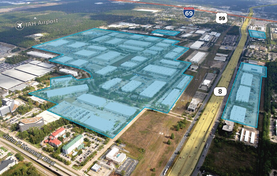 Beltway 8 @ JFK Blvd, Houston, TX à louer - Aérien – Image 3 sur 8