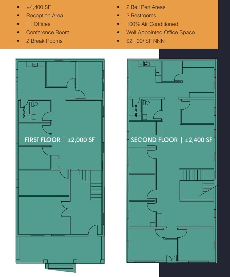 650 N 6th Ave, Phoenix, AZ à louer Plan d’étage– Image 1 sur 1