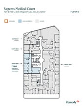 4120-4130 La Jolla Village Dr, La Jolla, CA à louer Plan d’étage– Image 1 sur 1