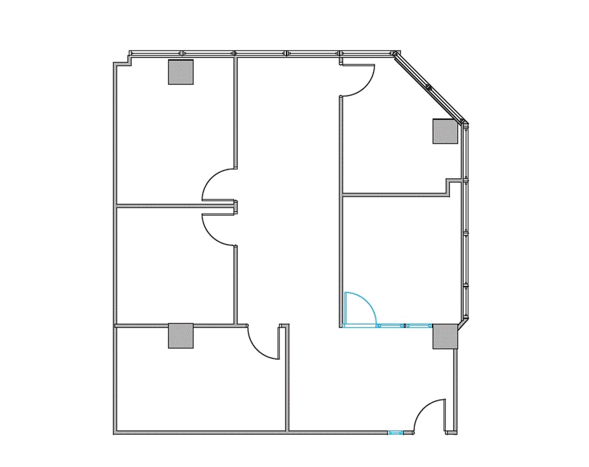 2300 Valley View Ln, Irving, TX à louer Plan d’étage– Image 1 sur 1