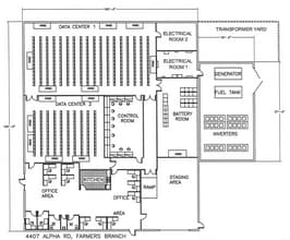 4407 Alpha Rd, Dallas, TX à louer Plan d’étage– Image 1 sur 1