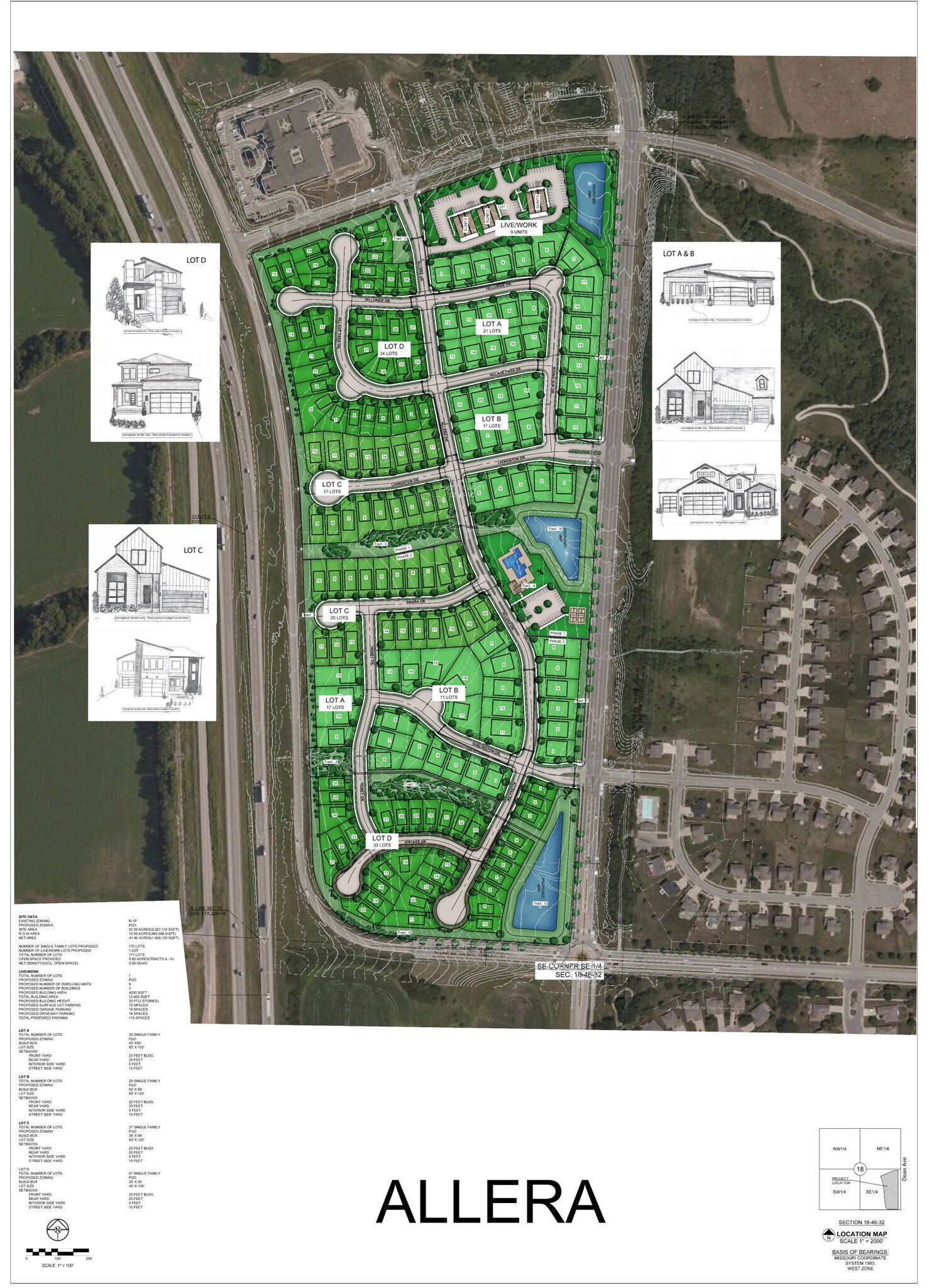 300 Dean Ave, Raymore, MO à vendre Plan de site– Image 1 sur 2