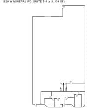 1520 W Mineral Rd, Tempe, AZ à louer Plan d’étage– Image 1 sur 1