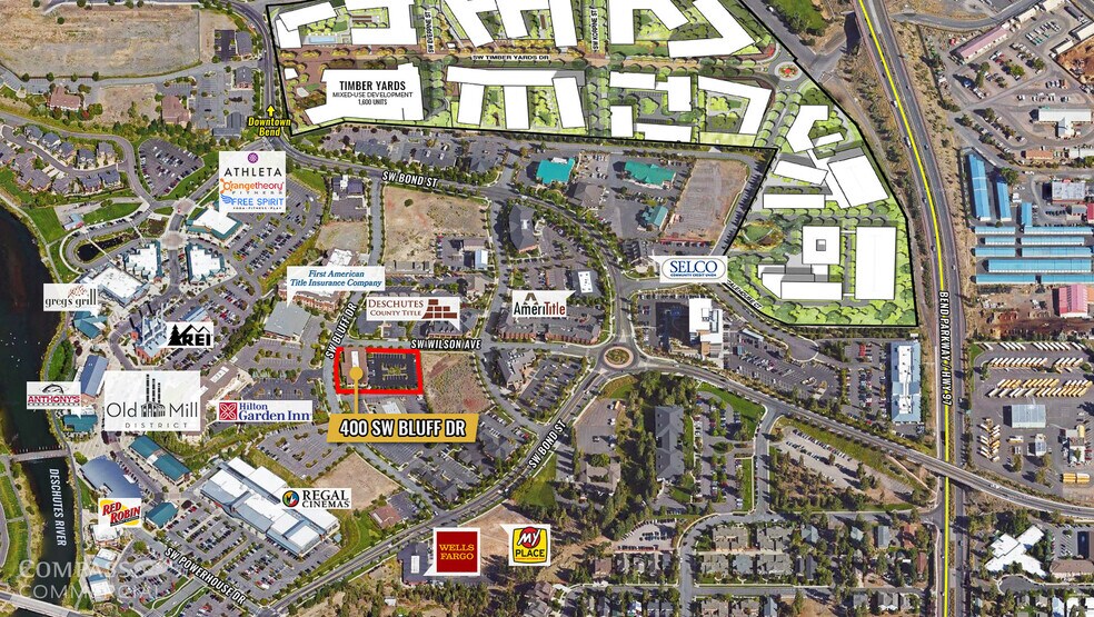 400 SW Bluff Dr, Bend, OR à louer - Photo de l’immeuble – Image 2 sur 2