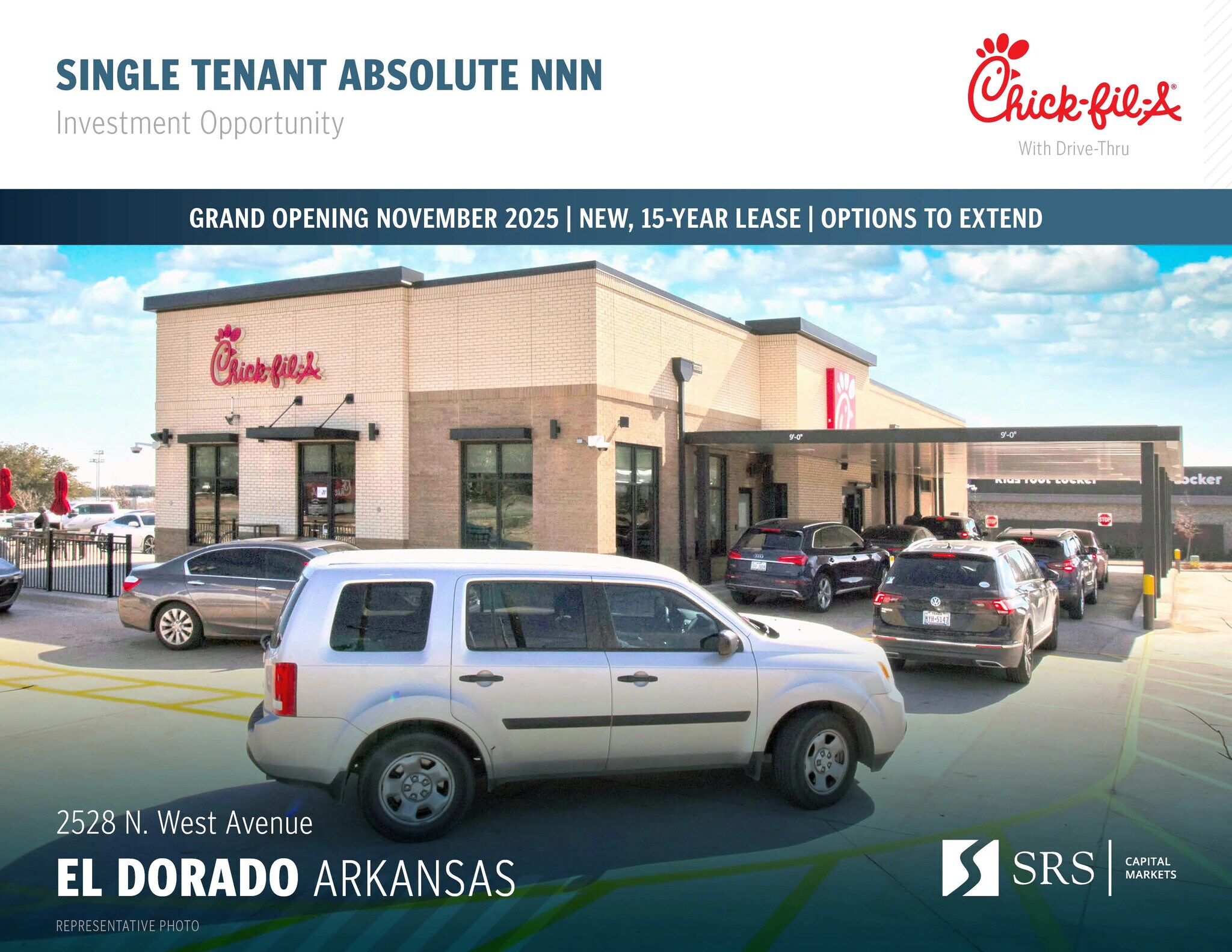 2528 N West Ave, El Dorado, AR à vendre Photo de l’immeuble– Image 1 sur 5