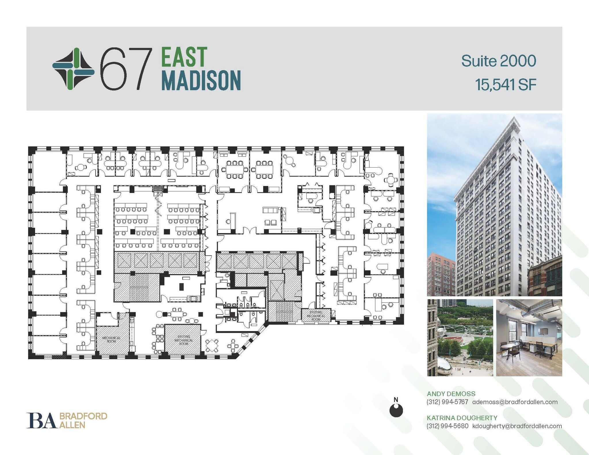 67 E Madison St, Chicago, IL à louer Plan d’étage– Image 1 sur 1