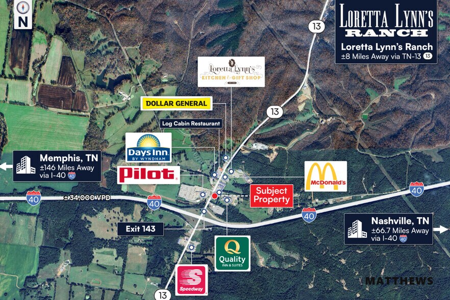 15570 Highway 13 S, Hurricane Mills, TN à vendre - Photo de l’immeuble – Image 3 sur 3