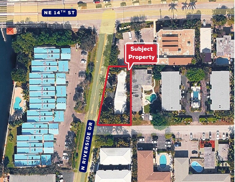 1300 N Riverside Dr, Pompano Beach, FL à vendre - Photo de l’immeuble – Image 2 sur 11