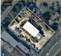 9728 Pulaski Hwy, Middle River, MD - Vue aérienne  vue de carte