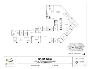 12001 N Central Expy, Dallas, TX à louer Plan d’étage– Image 1 sur 1