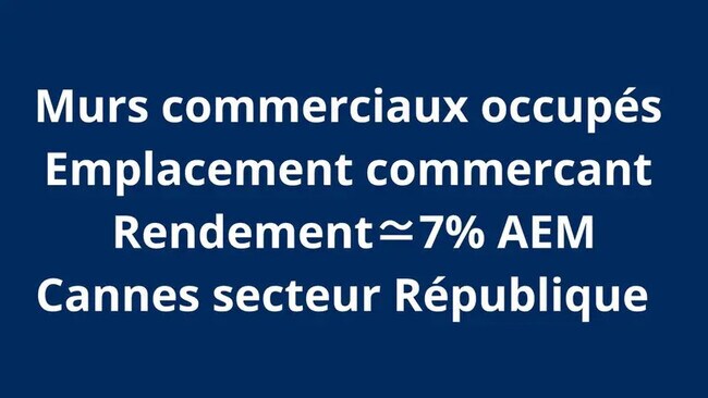 Plus de détails pour Local commercial à vendre