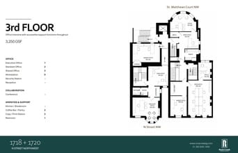 1718-1720 N St NW, Washington, DC à vendre Plan d’étage– Image 1 sur 1