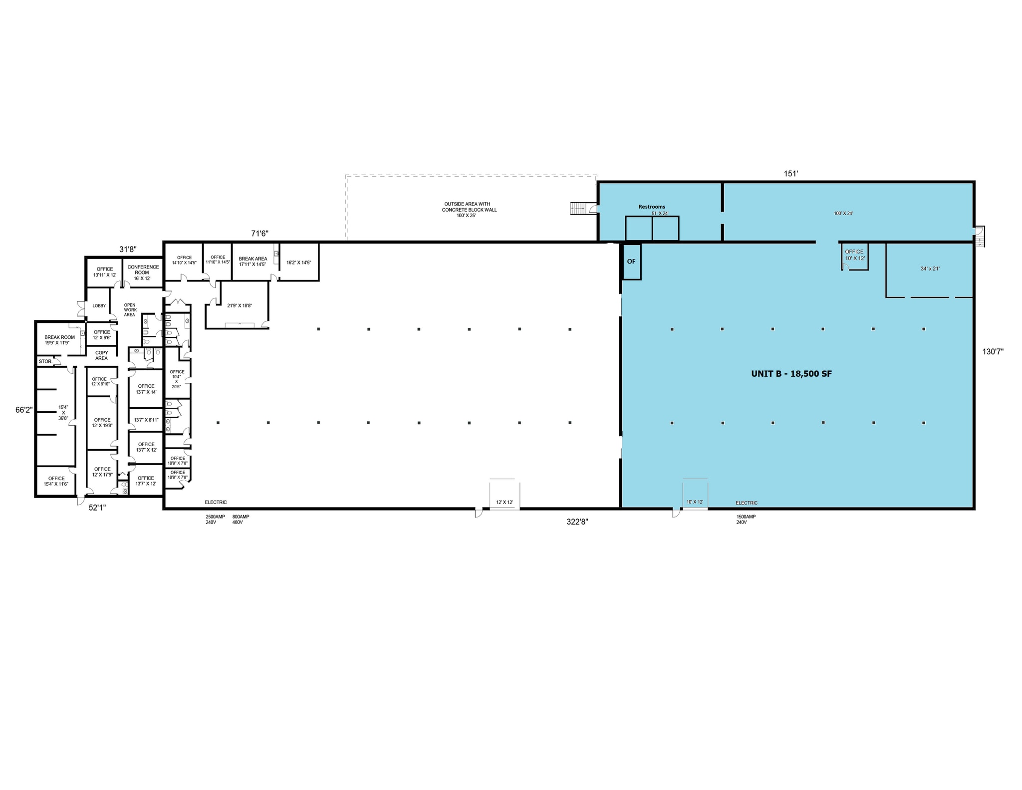 6932 S Manhattan Ave, Tampa, FL à louer Plan d’étage– Image 1 sur 8