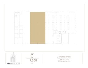 1339 N Garnett Rd, Tulsa, OK à louer Plan de site– Image 1 sur 5
