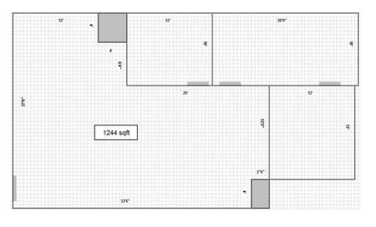 8320 N Oak Tfwy, Kansas City, MO à louer Plan d’étage– Image 1 sur 1