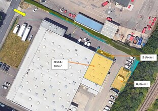 Le Grand-Quevilly - Vue aérienne  vue de carte