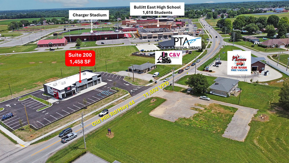 11184 Highway 44 E, Mount Washington, KY à louer - Photo de l’immeuble – Image 3 sur 7