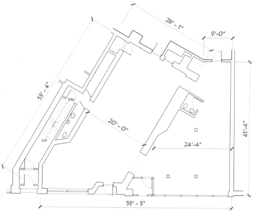 3154-3166 N Clark St, Chicago, IL à louer Plan d’étage– Image 1 sur 4
