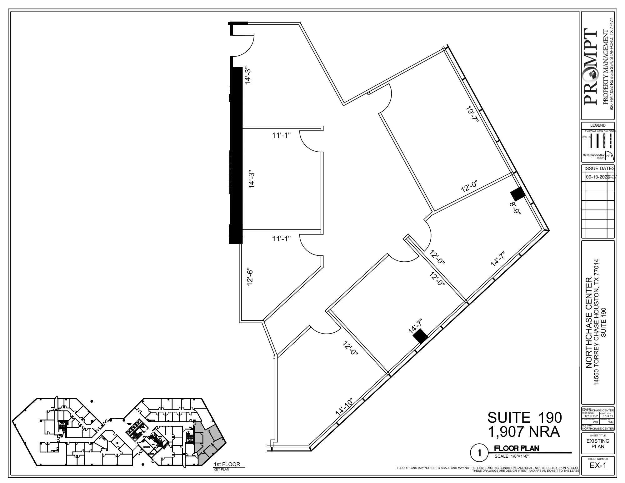 14550 Torrey Chase Blvd, Houston, TX à louer Plan d’étage– Image 1 sur 1