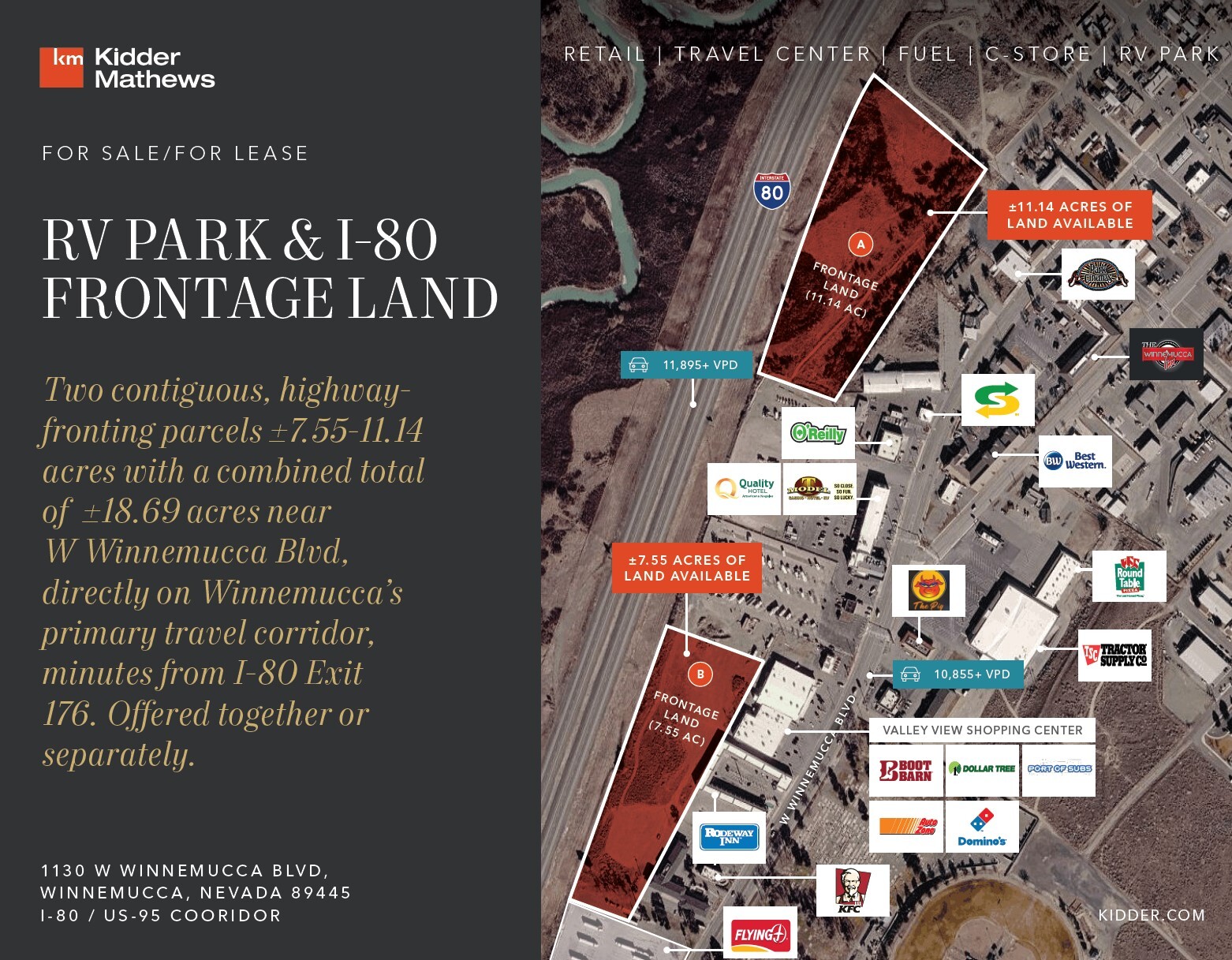 1490 W Winnemucca Blvd, Winnemucca, NV à vendre Plan de site– Image 1 sur 2