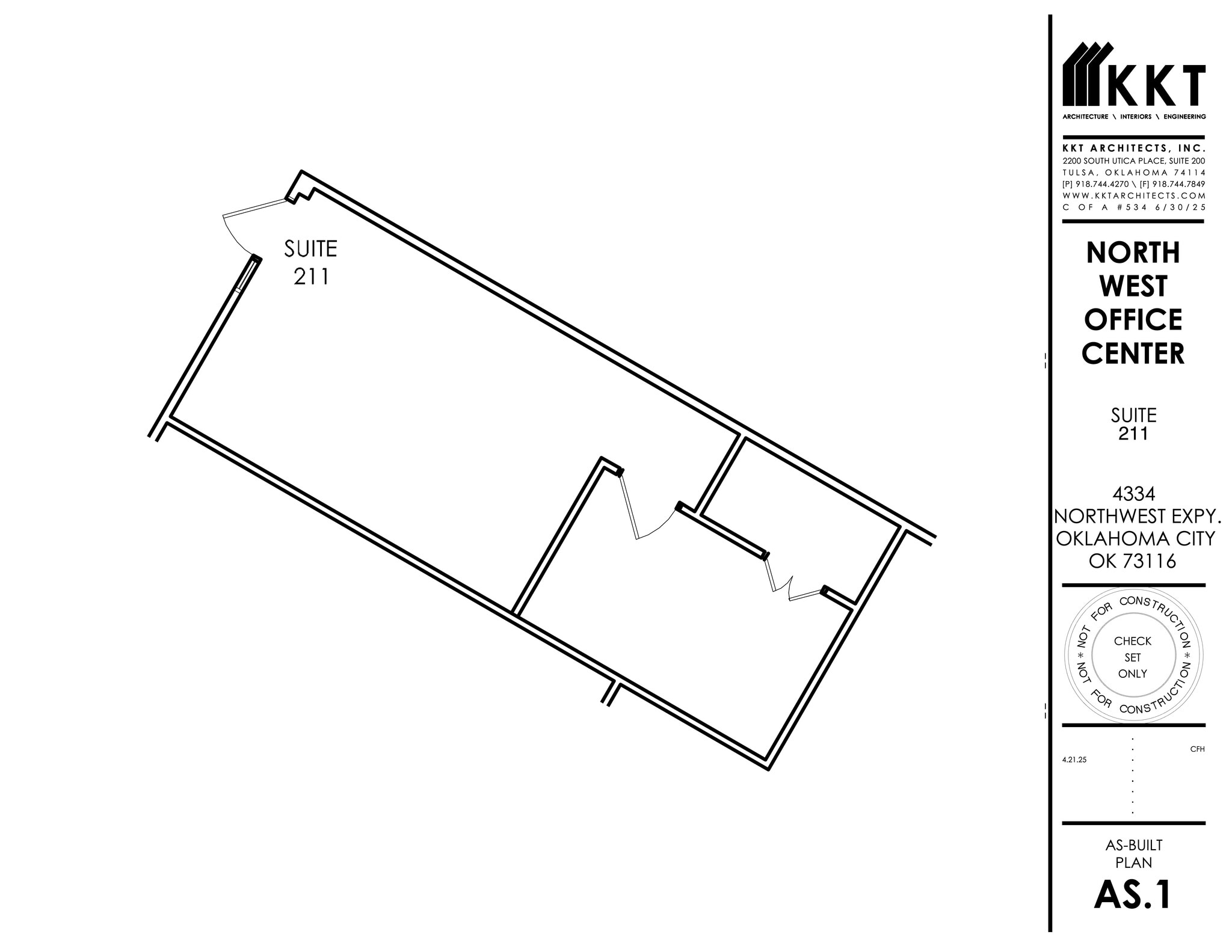 4334 NW Expressway, Oklahoma City, OK à louer Plan de site– Image 1 sur 1