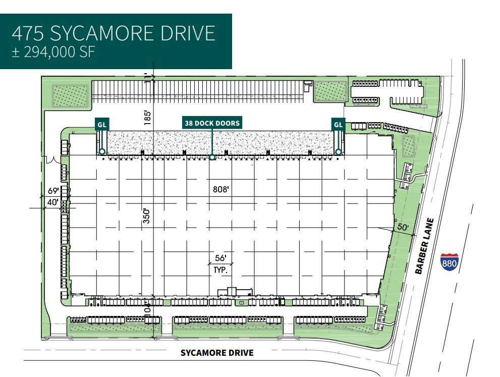 475 Sycamore Dr, Milpitas, CA à louer Plan d’étage– Image 1 sur 1