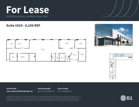6100 W Plano Pky, Plano, TX à louer Plan d’étage– Image 1 sur 1
