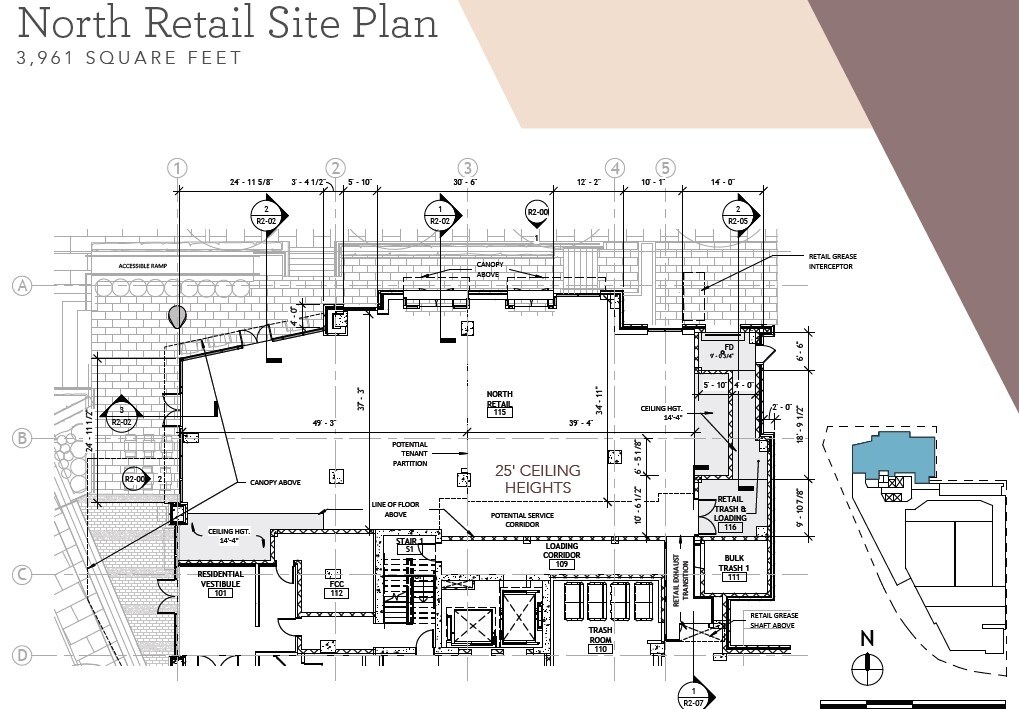 555 President St, Baltimore, MD à louer Plan d’étage– Image 1 sur 1