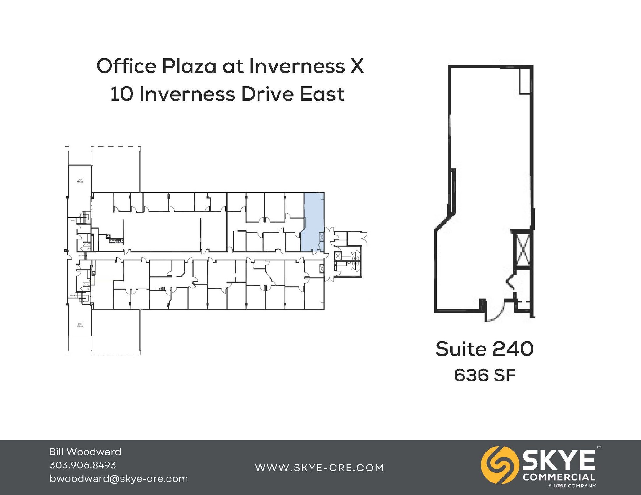 10 Inverness Dr E, Englewood, CO à louer Plan d’étage– Image 1 sur 1