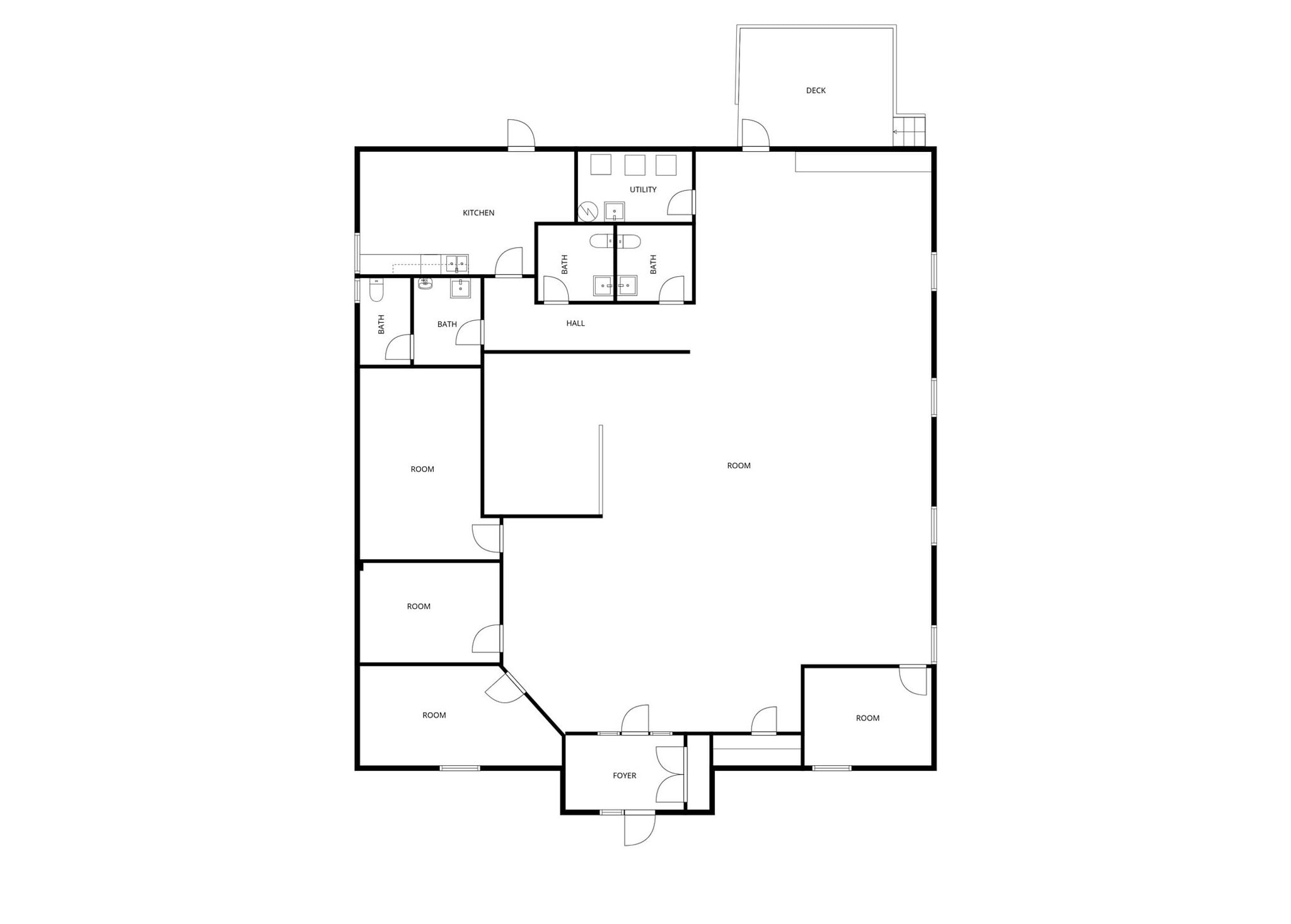 11428-11432 Tesson Ferry Rd, Saint Louis, MO à louer Plan d’étage– Image 1 sur 6
