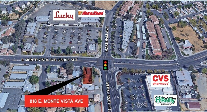 818 E Monte Vista Ave, Vacaville, CA à louer - Photo de l’immeuble – Image 2 sur 3