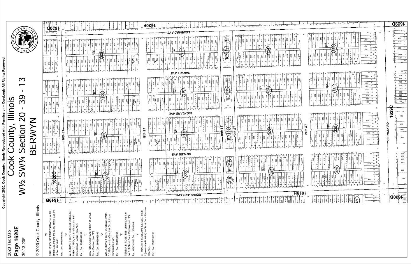 6112 W Cermak Rd, Cicero, IL à louer Plan cadastral– Image 1 sur 2
