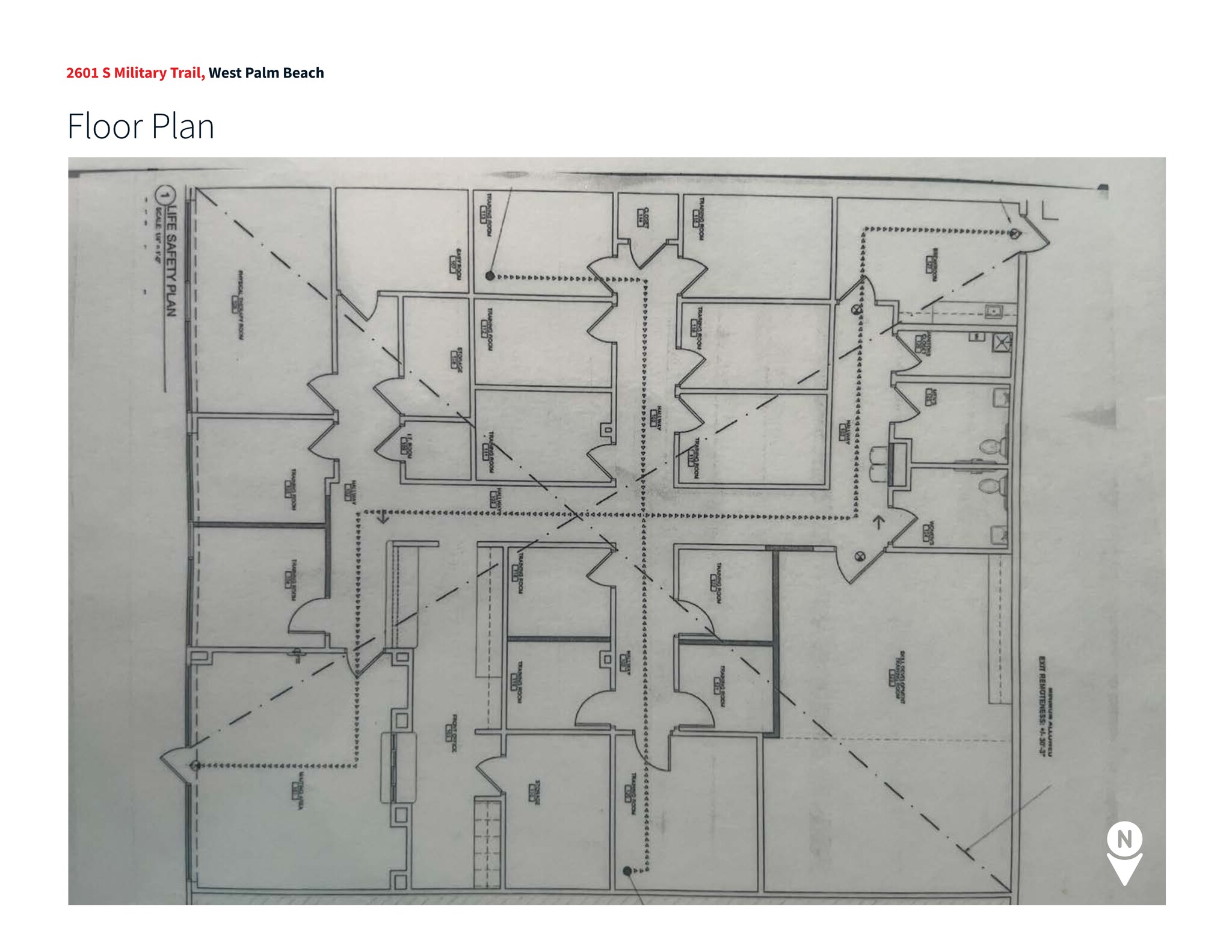 2601-2675 S Military Trl, West Palm Beach, FL à louer Plan de site– Image 1 sur 8