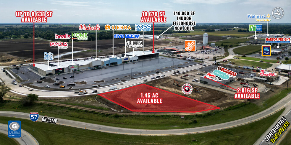 I-57 & Charleston Ave E, Mattoon, IL à louer - Photo de l’immeuble – Image 3 sur 5