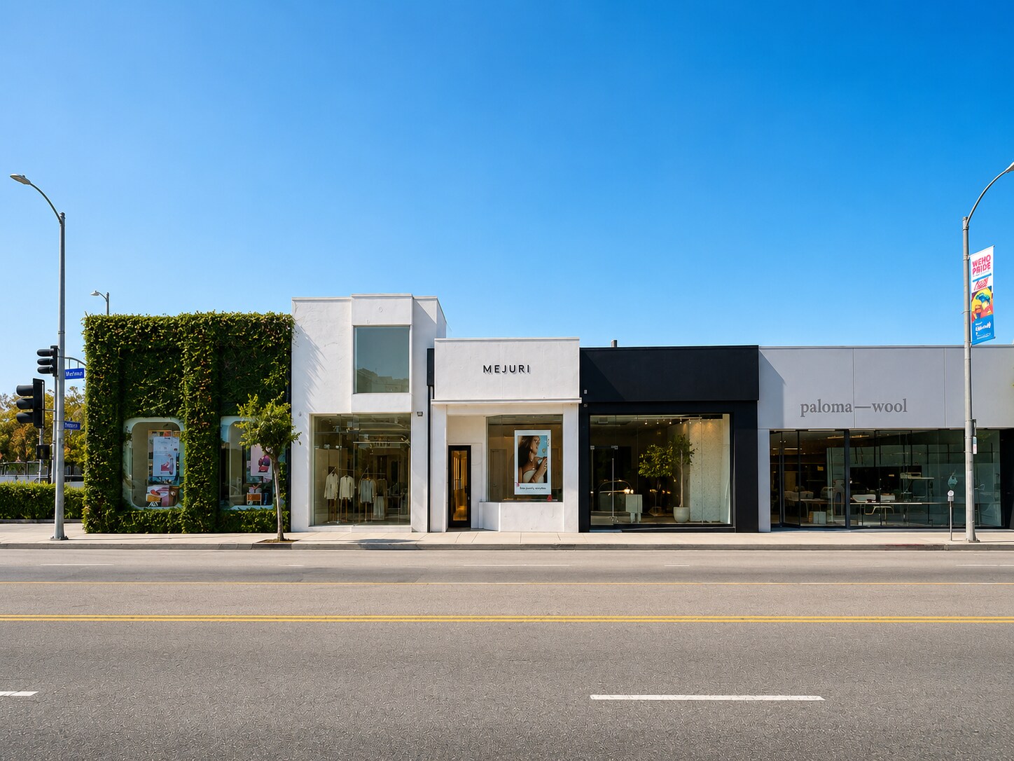 8400-8406 Melrose Ave, West Hollywood, CA à louer Photo de l’immeuble– Image 1 sur 4