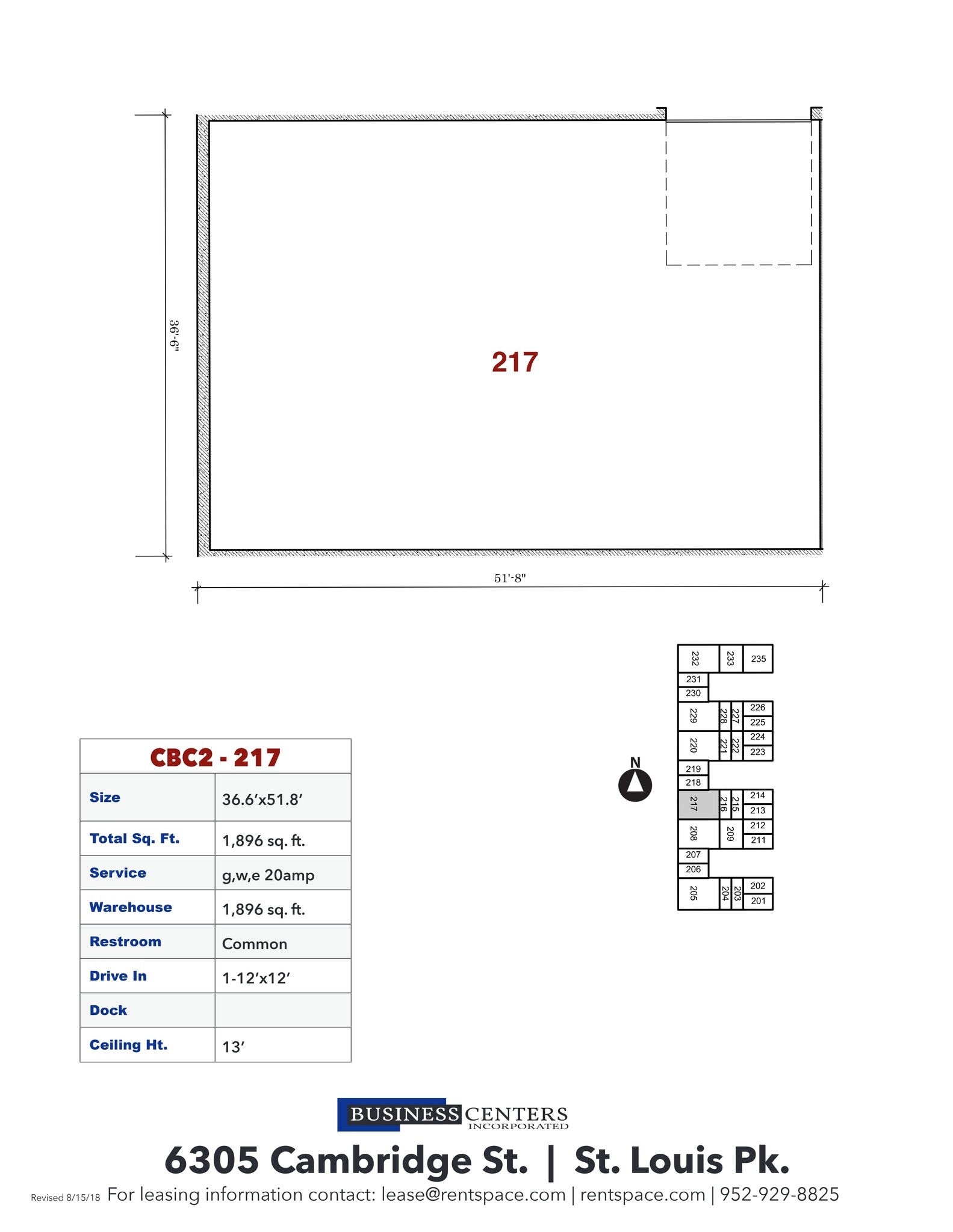 6305 Cambridge St, Saint Louis Park, MN à louer Plan de site– Image 1 sur 1